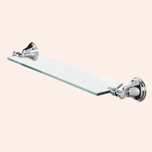 Стеклянная полочка TW Harmony TWHA018cr