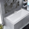 Ванна из искусственного камня Solid Surface 1700x800x570 Cezares CZR-SLIDER-170-80-57-SSB