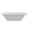 Ванна из искусственного камня Solid Surface 1700x800x570 Cezares CZR-SLIDER-170-80-57-SSB