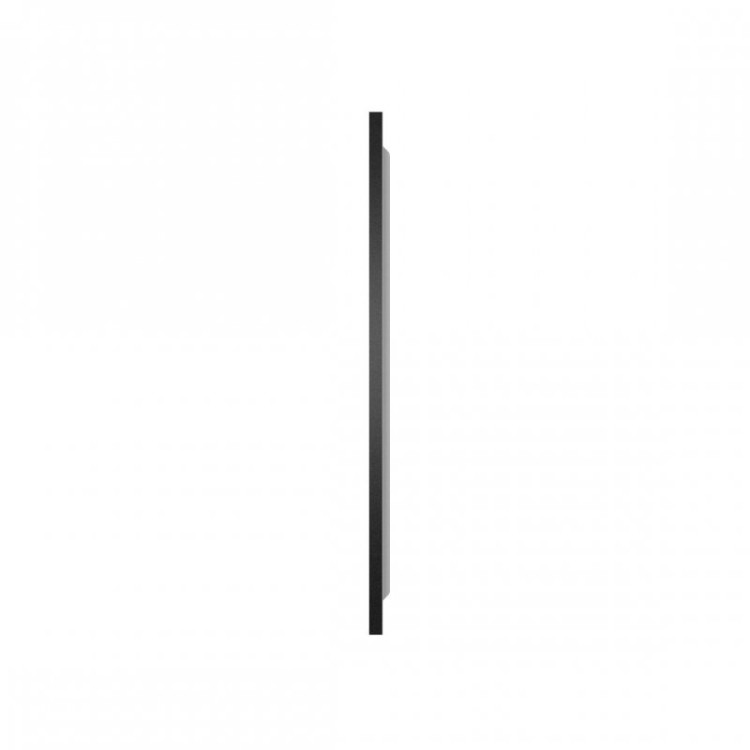 Зеркало в алюминиевой раме со встроенным светильником и сенсорным выключателем по периметру рамы BelBagno SPC-KRAFT-900-800-SENS-NERO