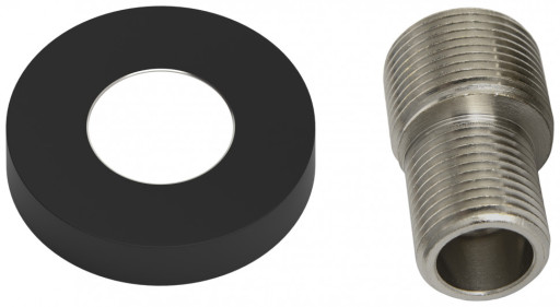 Эксцентрик с отражателем Отражатель Сунержа TUBE с эксцентриком Матовый чёрный