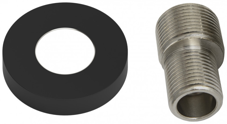 Эксцентрик с отражателем Отражатель Сунержа TUBE с эксцентриком Матовый чёрный