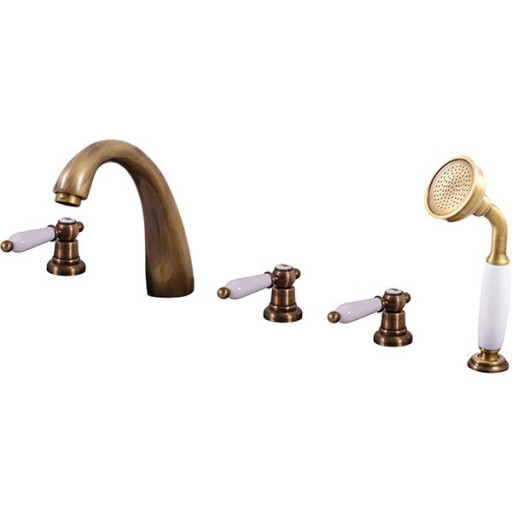 Смеситель на борт ванны Rav Slezak Morava retro MK576.5PSM