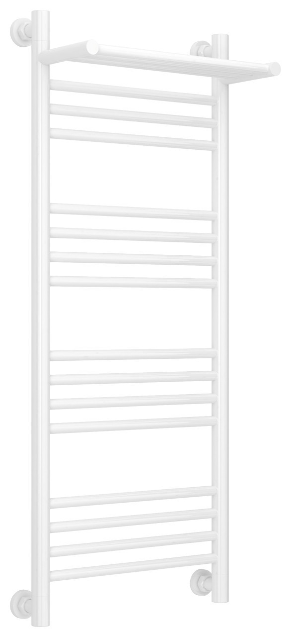 Полотенцесушитель водяной Сунержа Богема с полкой+ 1000х400 Белый
