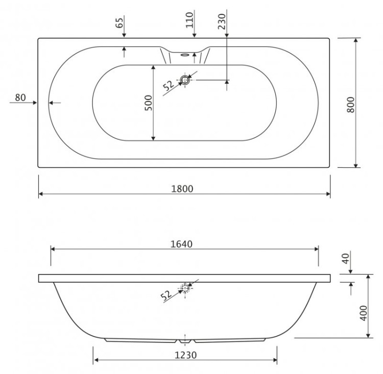 Передняя панель для акриловой ванны Cezares EMP-170-SCR-W37
