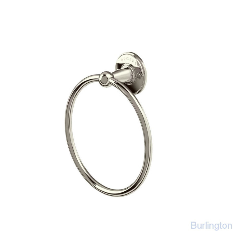 Полотенцедержатель круглый, НИКЕЛЬ [ARCA3 NKL]