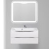 База под раковину подвесная с двумя выкатными ящиками, 1000x445x500 BelBagno MARINO-1000-2C-SO-BL-P