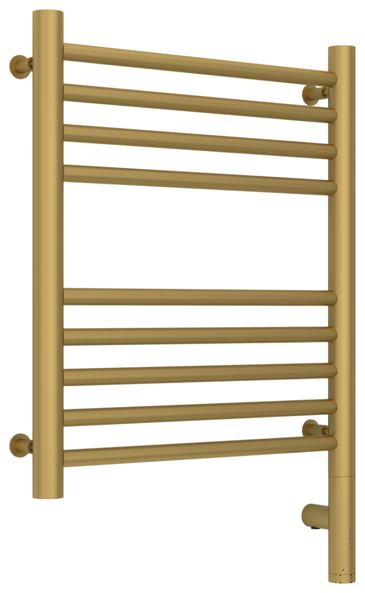 Полотенцесушитель электрический Сунержа Богема 3.0 прямая 500х400 МЭМ правый Матовое золото