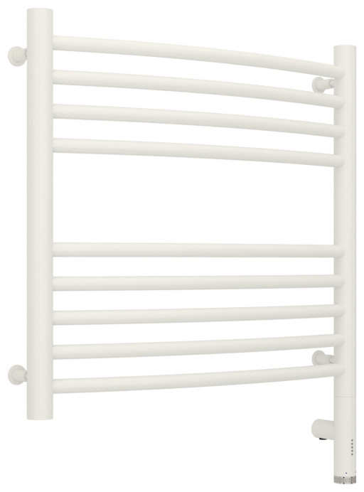 Полотенцесушитель электрический Сунержа Богема 3.0 выгнутая 500х500 МЭМ правый Матовый белый
