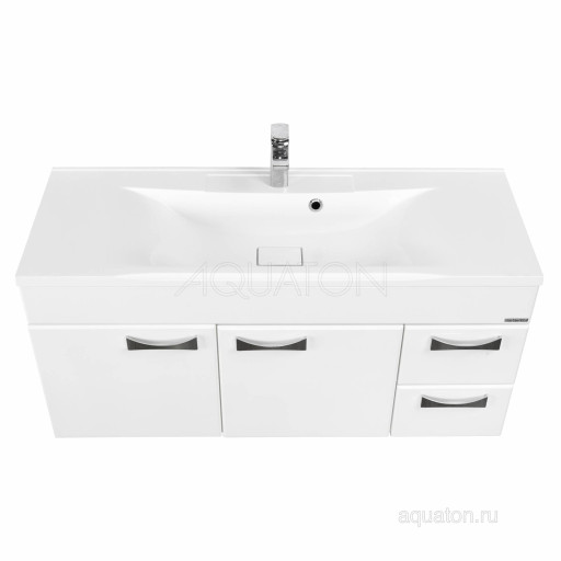 Тумба под раковину Aquaton Диор 120 белый 1A110601DR010