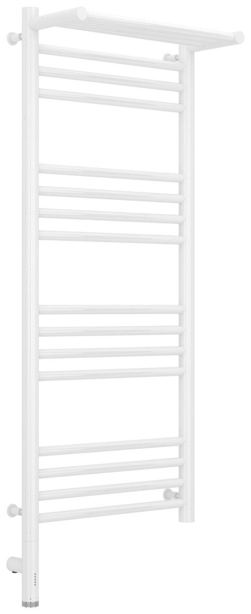 Полотенцесушитель электрический Сунержа Богема с полкой 3.0 1000х400 / МЭМ левый Белый