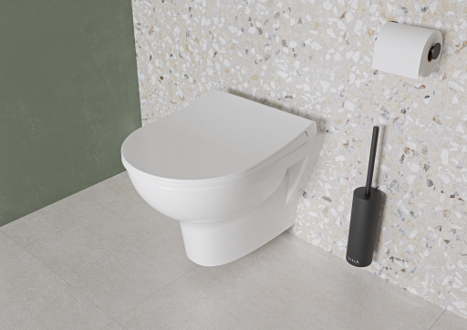 Подвесной безободковый унитаз Zentrum Rim-Ex