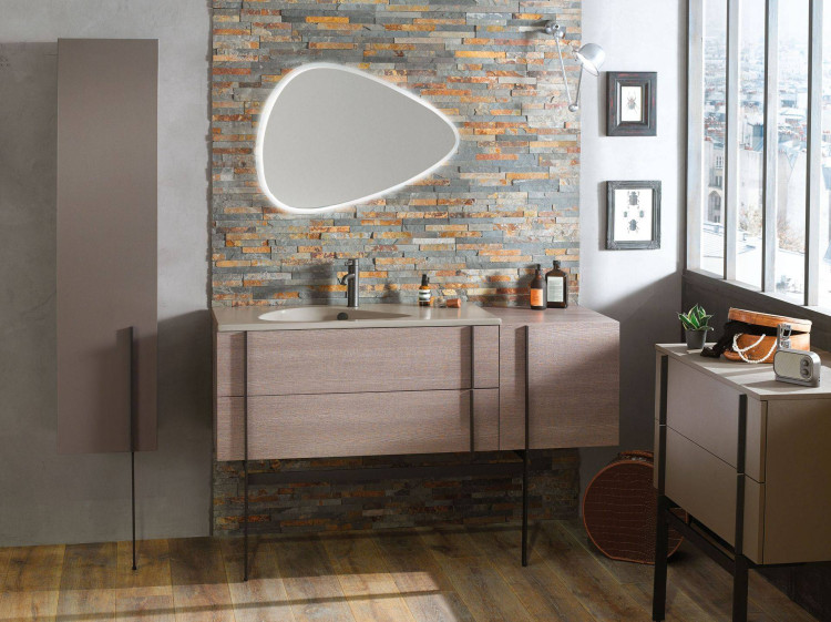 Мебель 100 см для раковины-столешницы 80 cм, белый Jacob Delafon NOUVELLE VAGUE EB3031-N18