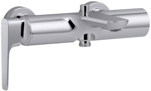 Однорычажный настенный смеситель для ванны/душа Jacob Delafon ALEO+ E72319-CP