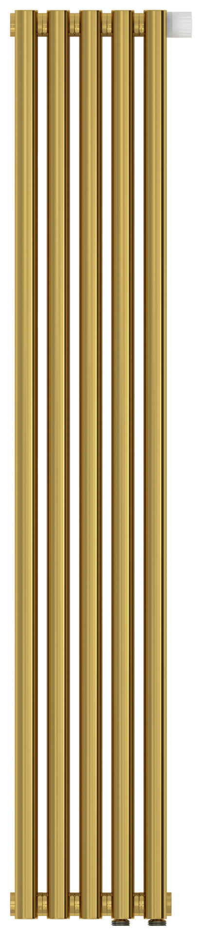 Отопительный радиатор Сунержа Эстет-1 EU50 правый 1200х225 5 секций Золото