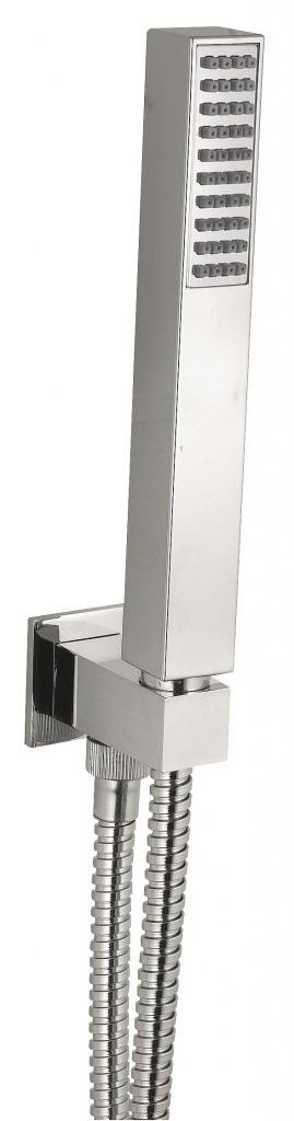 Ручной душ с гибким шлангом 150 см, штуцером и держателем Cezares CZR-L-DEFA-03/24