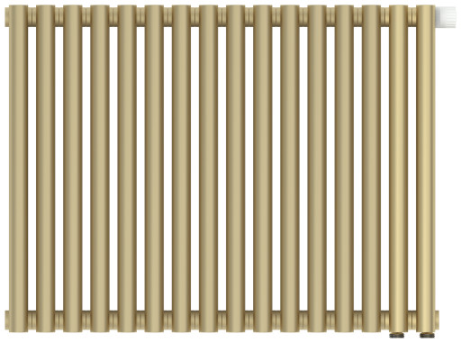 Отопительный радиатор Сунержа Эстет-11 EU50 500х720 16 секций Матовая шампань