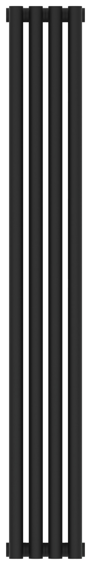 Отопительный радиатор Сунержа Эстет-0 1200х180 4 секции Тёмный титан муар