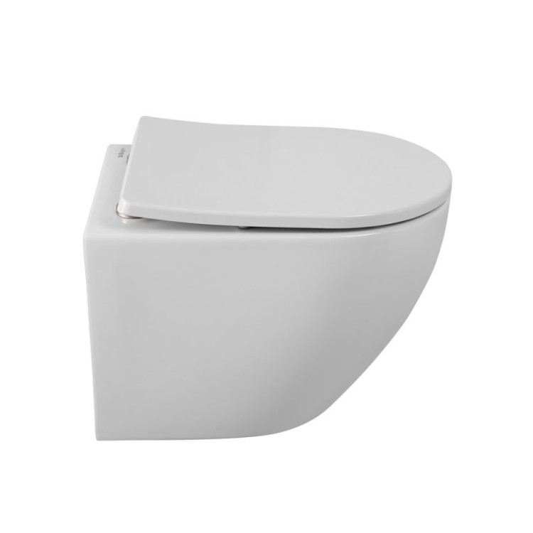 Чаша унитаза подвесного безободкового, смыв TORNADO Cezares BB046CH-TOR