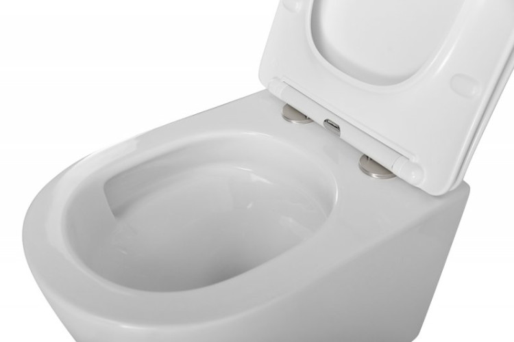 Чаша унитаза подвесного безободкового, смыв TORNADO Cezares BB046CH-TOR