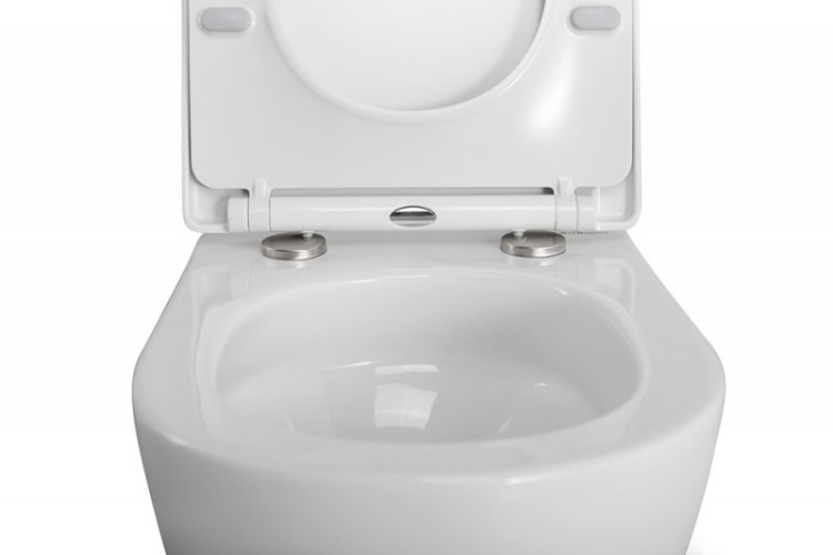 Чаша унитаза подвесного безободкового, смыв TORNADO Cezares BB046CH-TOR