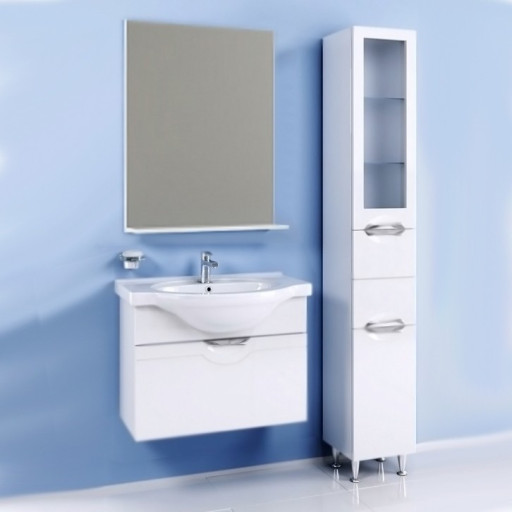 Тумба под раковину Aqwella Н-лайн 65 подвесная