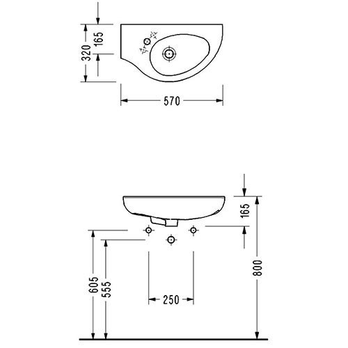 Раковина Serel Friendly 57 6742