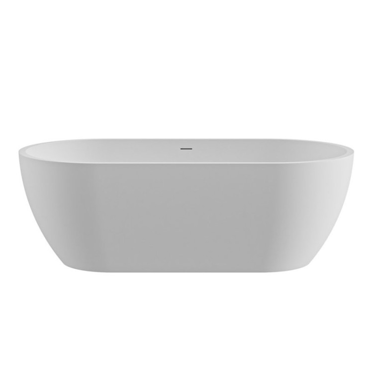 Ванна из искусственного камня Solid Surface 1600х800х540 Cezares CZR-STYLUS-160-80-54-SSB