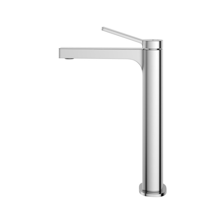 Смеситель для накладной раковины без донного клапана Cezares ALBANO-LMC-CRM-W0