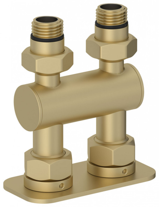 Модуль 2х1/2&quot; Сунержа прямой EU50 Матовая шампань