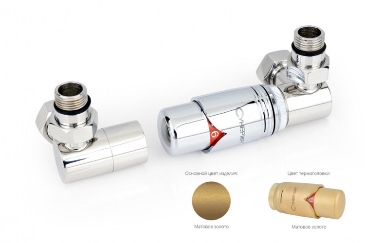 Автоматический терморегулятор Сунержа 3D правый G 1/2