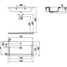 CREAVIT Раковина IP080 мебельная (45*80см) IP080