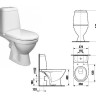 Унитаз-компакт Jika Baltic 2428.6