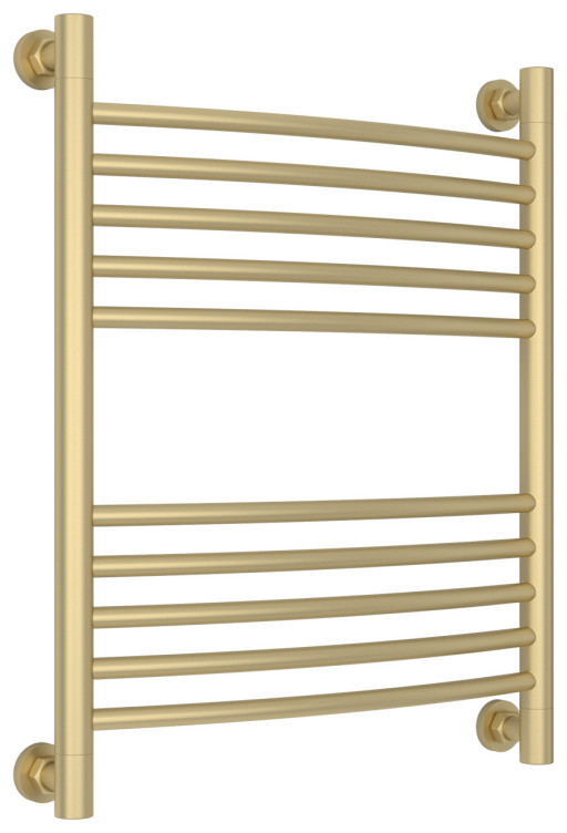 Полотенцесушитель водяной Сунержа Богема+ выгнутая 600х500 Матовая шампань