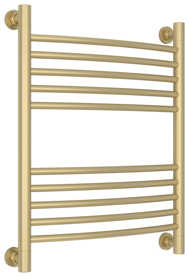 Полотенцесушитель водяной Сунержа Богема+ выгнутая 600х500 Матовая шампань