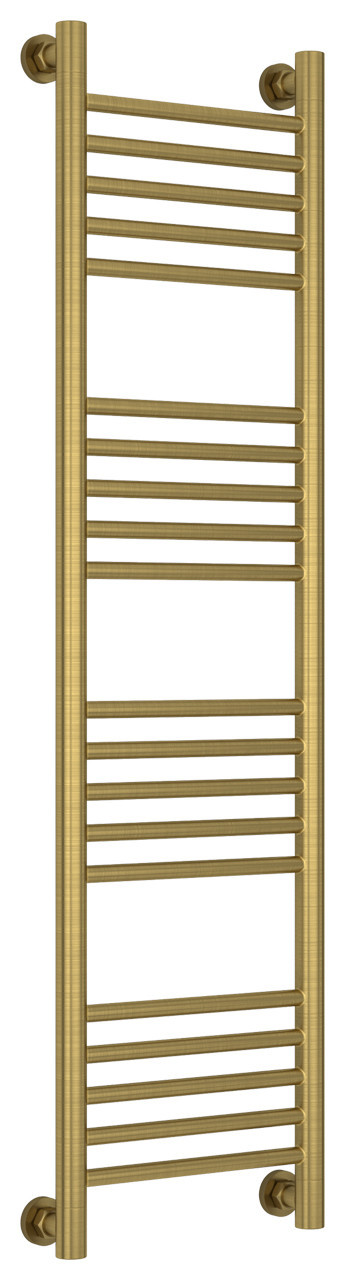 Полотенцесушитель водяной Сунержа Богема+ прямая 1200х300 Состаренная латунь