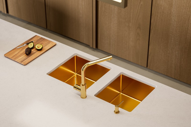 Смеситель для мойки ALVEUS ZEOS P MONARCH BRONZE