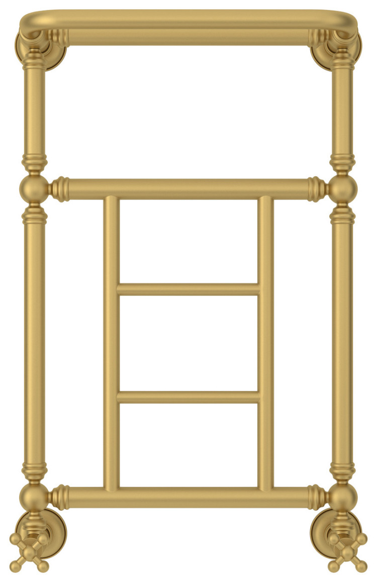 Полотенцесушитель водяной Сунержа Ренессанс 1452 660x400 Матовое золото