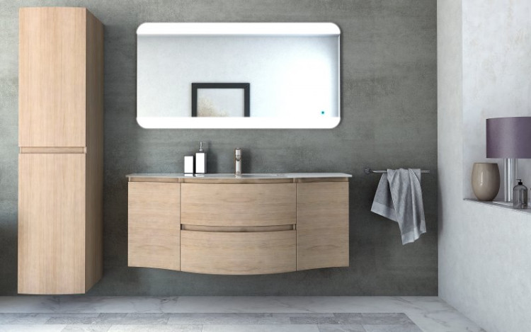 Шкафчик подвесной с одной распашной створкой, правый, 34x40x55 Cezares 54906