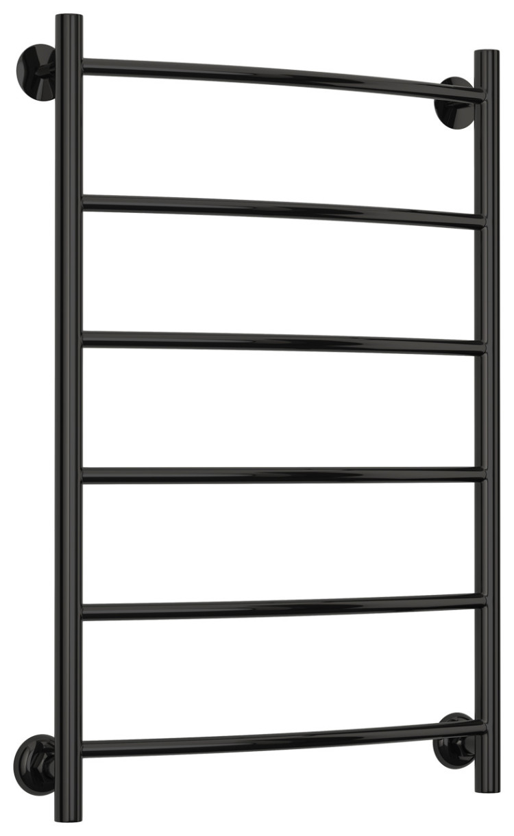 Полотенцесушитель водяной Стилье Версия-Н2 800х500 (6) Г 18 Чёрный