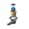 Точечный трап 100х100 мм CONFLUO STANDARD DRY 1 CERAMIC,с сухим затвором PESTAN 13000107