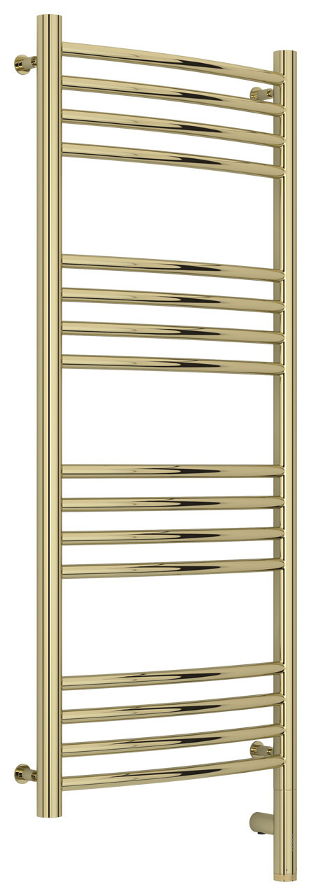 Полотенцесушитель электрический Сунержа Богема 3.0 выгнутая 1000х400 МЭМ правый Шампань