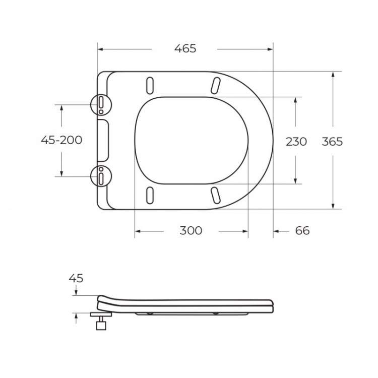 Унитаз-моноблок безободковый с сиденьем дюропласт soft close, P-trap Cezares BB8618CPR-MN/SC
