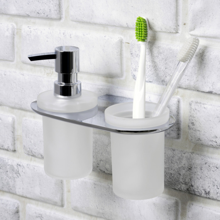 WasserKRAFT Kammel K-8389 Держатель стакана и дозатора