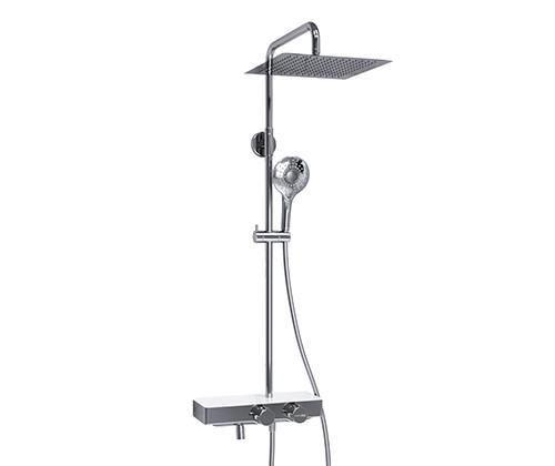 WasserKRAFT A113.118.101.CH Thermo Душевой комплект с термостатическим смесителем