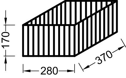 Корзина для белья 28 см Jacob Delafon ОБЩАЯ КАТЕГОРИЯ EB197-NF