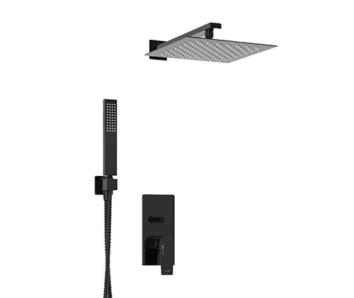 WasserKRAFT A66209 Встраиваемый комплект для душа с верхней душевой насадкой и лейкой