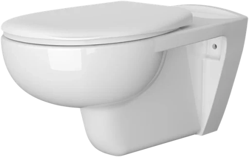 Подвесной безободковый унитаз Conforma с сиденьем для людей с ограниченными возможностями