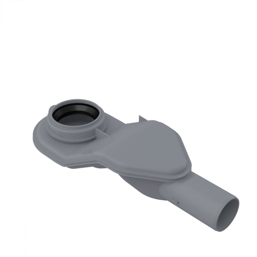 Экстра низкий сифон DN40 для водоотводящего желоба APZ2012, APZ2022 Alcadrain P142