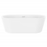 Отдельностоящая овальная акриловая ванна Cezares BB306-1775